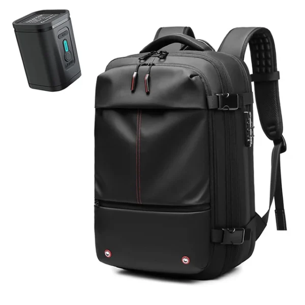 Expandable Travel Backpack | Vacuum Compression, Portable 17" and Large Capacity